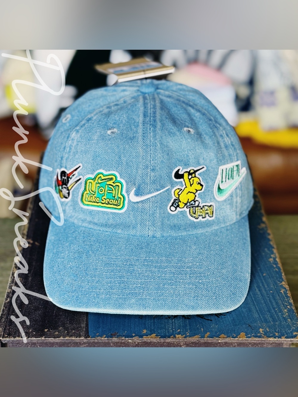 Nike By You Korea Patch Logo Seoul Club Cap • Korea Store Exclusive • 2026